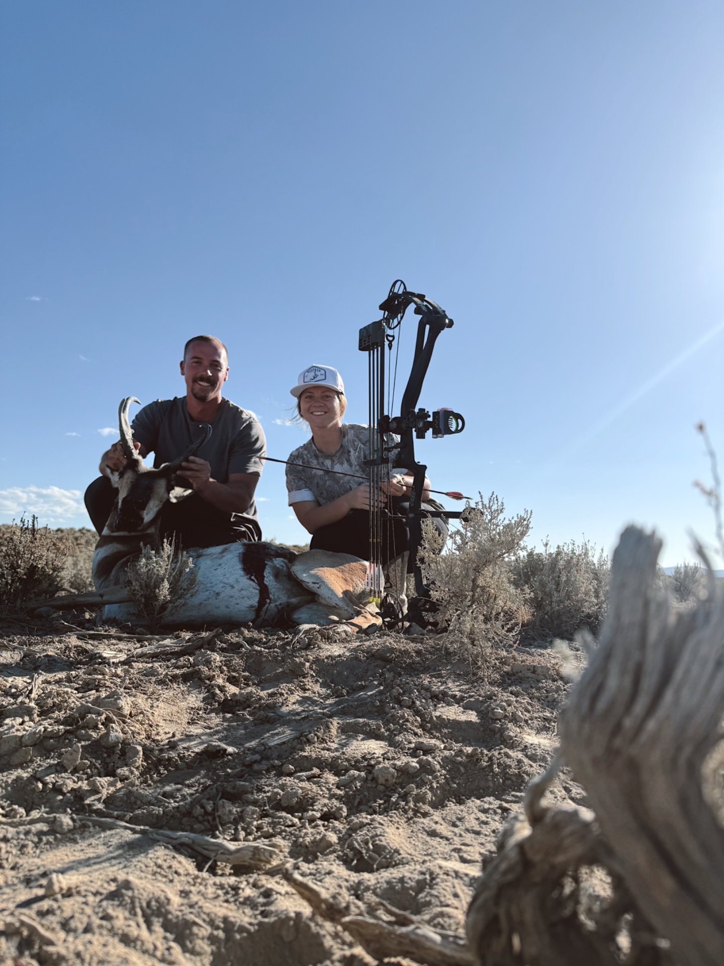 Madi and I spent 20+ Hrs in the blind over this water. He gave us the slip one time but we got him the 2nd. Such a pretty smart animal. If it wasn’t archery I think I would have enjoyed more spot n stalk.